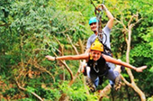 Bamboo Rafting and Mini Zipline