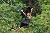 Bamboo Rafting and Mini Zipline