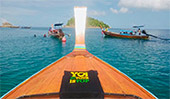 Charter Longtail Boat to Pearl Island : JC Tour