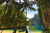 Charter Longtail Boat to Hong(Krabi) Islands : JC Tour