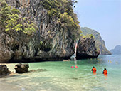 Charter Longtail Boat to Hong(Krabi) Islands : JC Tour