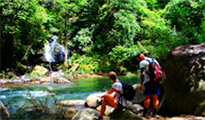 Khao Sok: Elephant Bath in nature