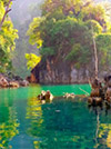 Lake of Dam: Chiew Larn