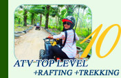 ATV Top Level and Rafting and Trekking