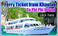 Ferry Ticket from Khaolak