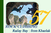 Rock Climbing Railay Bay Tour from Khaolak