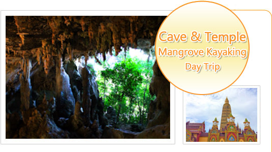 Cave Temple and Mangrove Kayaking Day Trip